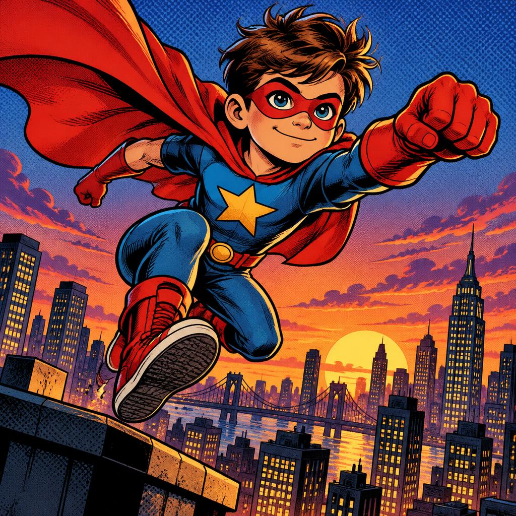 Superhero comics